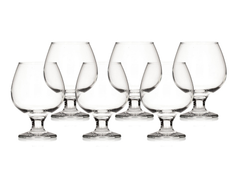 Kieliszki szklanki do brandy koniaku 6 szt Lav Misket 370ml