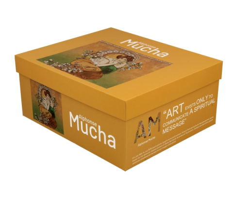 Dwie filiżanki ze spodkami Mucha Topaz na urodziny do kawy