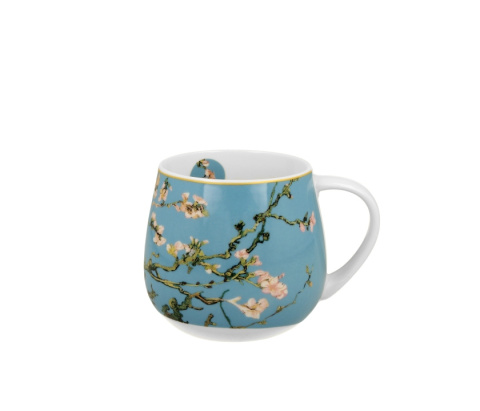 Kubek baryłka Van Gogh kwitnący migdałowiec na urodziny