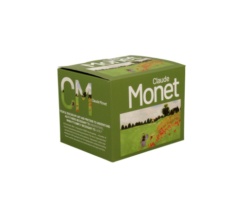 Kubek baryłka do herbaty Monet Poppy Field na prezent