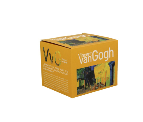 Kubek baryłka do herbaty Van Gogh Taras kawiarni nocą