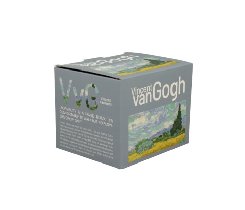 Kubek baryłka do herbaty Van Gogh Wheat Field na urodziny