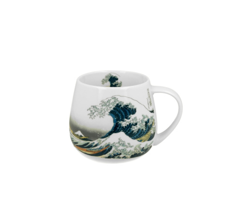 Kubek baryłka do herbaty Wave na prezent beczułka fala