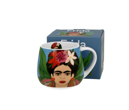Kubek baryłka do herbaty na urodziny mexican art Frida