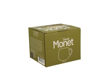 Kubek baryłka do kawy herbaty prezent Monet Garden malarz