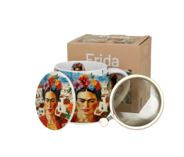 Kubek baryłka zaparzacz Frida na urodziny Mexican art