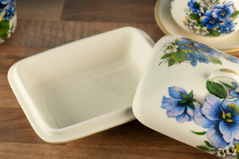 Maselnica bratki Mieroszów polska ceramika