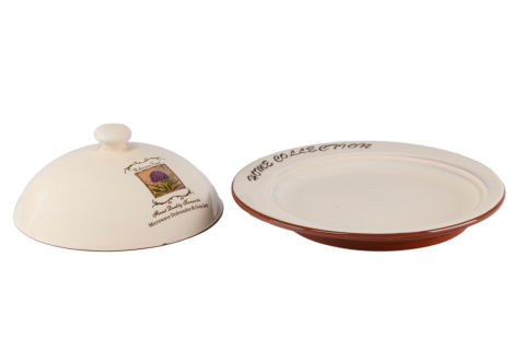 Maselnica ceramiczna kremowa home collection na masło