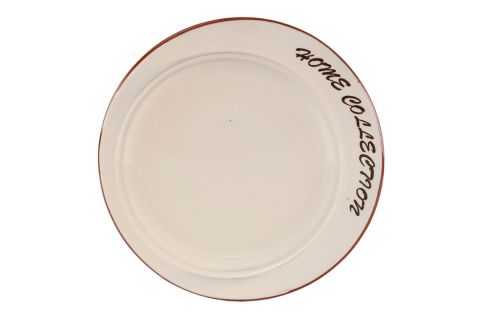 Maselnica ceramiczna kremowa home collection na masło