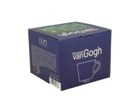 Kubek kubas niski Van Gogh Irysy do herbaty na prezent