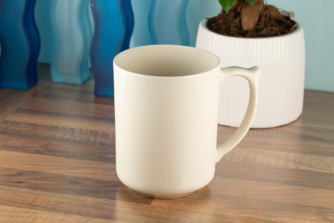 Ogromny kubek kufel kremowy kubas mega Mieroszów