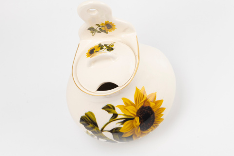 Pojemnik na sól ceramiczny słoneczniki Mieroszów