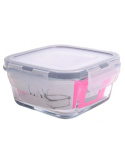 Pojemnik szklany na żywność lunch box do kuchni 375 ml Lav