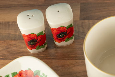 Solniczka i pieprzniczka Mieroszów sól pieprz maki