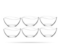 Salaterka szklana miska okrągła 6 szt na sałatkę Lav Vira
