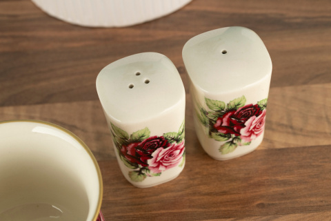 Solniczka i pieprzniczka Mieroszów sól pieprz róże