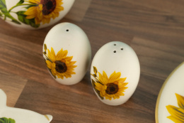 Solniczka i pieprzniczka z Mieroszowa słoneczniki