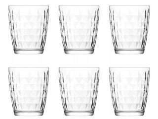 Szklanki do whisky wody soku 6 szt 200 ml niska Lav artemis