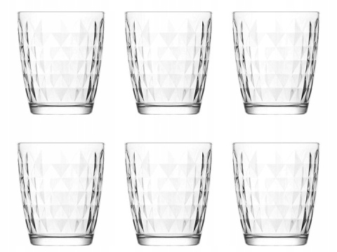 Szklanki do whisky wody soku 6 szt 200 ml niska Lav artemis
