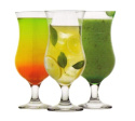 Szklanki kieliszki na stopce koktajl 6 szt Lav Fiesta pokale