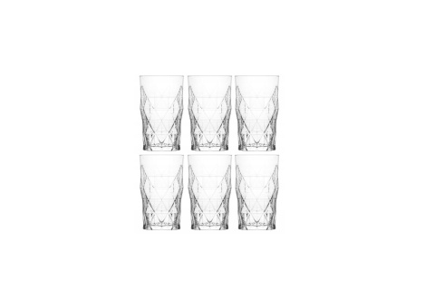 Szklanki wysokie do wody drinków 6 szt 460 ml Lav Keops