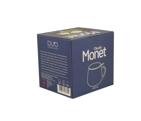 Kubek baryłka filtr Monet Nenufars na prezent kwiaty