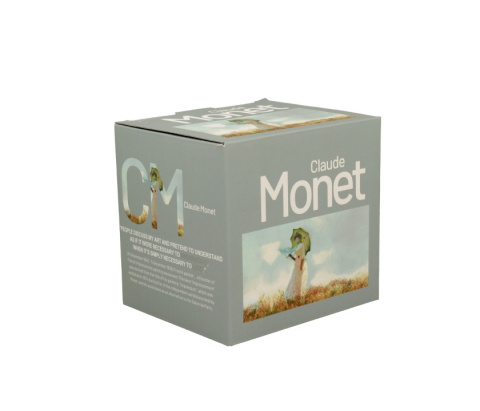 Zestaw kubek baryłka sitko Monet Woman with Parasol prezent