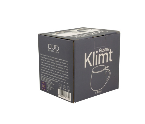 Kubek baryłka z zaparzaczem Wave fala na prezent do herbaty