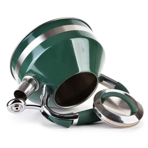 Czajnik do gotowania wody na gaz stalowy 2l zielony Georg