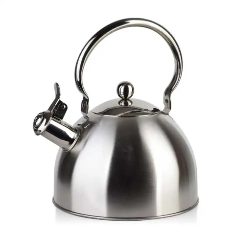 Czajnik do wody na gaz indukcje stalowy 2,5l srebrny Liam