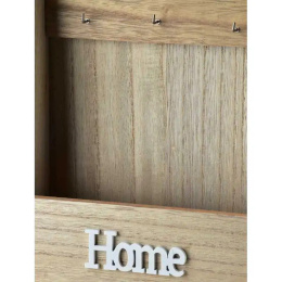 Szkrzynka wieszak na klucze drewniany do powieszenia home