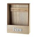 Szkrzynka wieszak na klucze drewniany do powieszenia home