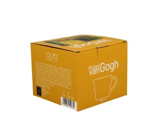 Kubek prosty V. Van Gogh Taras kawiarni nocą dla mężczyzny