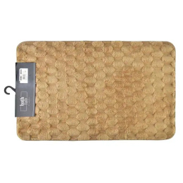 Dywanik antypoślizgowy do łazienki beżowy bath zac 80x50