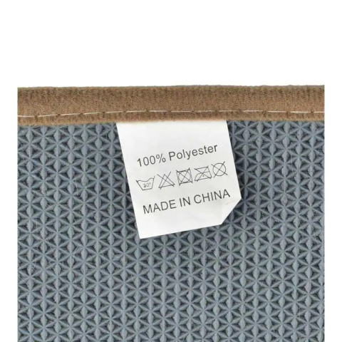 Dywaniki do łazienki komplet 2 sztuki beżowe miękkie zac