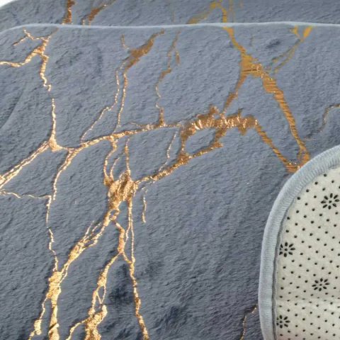 Dywaniki do łazienki szare miękkie bath zac 58x40 marmur