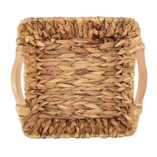Koszyk na chleb kwadratowy hiacyntowy misa amparo drewno