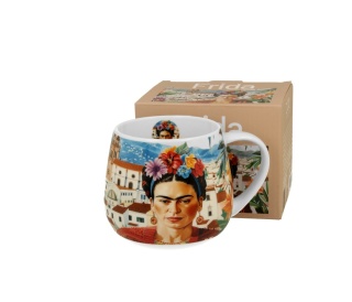 Kubek do herbaty baryłka na urodziny mexican art Frida