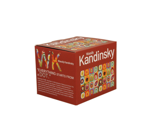 Kubek baryłka do kawy herbaty na prezent Kandinsky malarz