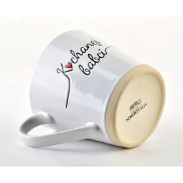 Kubek prezent dla babci dzień babci ceramika biały 350 ml