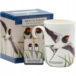 Kubek porcelanowy by Agata Hajdecka jaskółka na urodziny