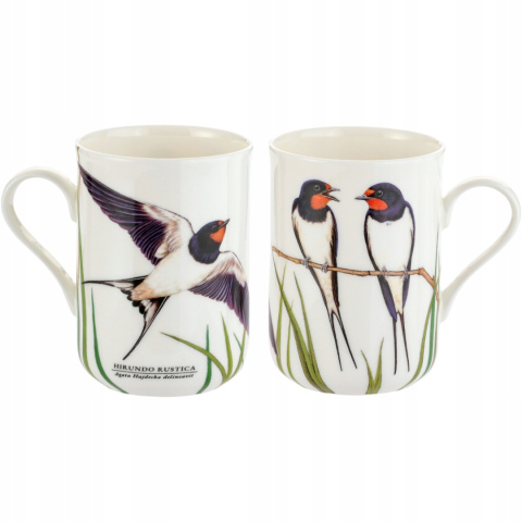 Kubek porcelanowy by Agata Hajdecka jaskółka na urodziny