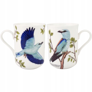 Kubek porcelanowy by Agata Hajdecka kraska na prezent ptaki