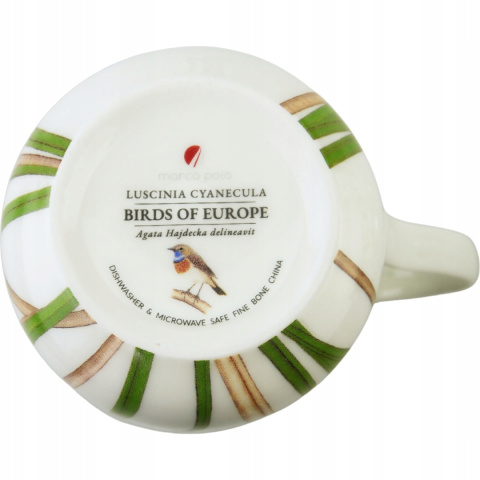 Kubek porcelanowy by Agata Hajdecka podróżniczek ptaki