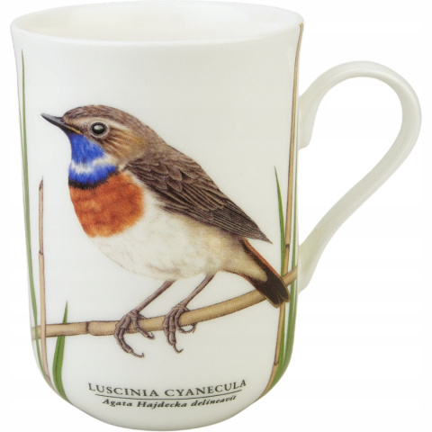 Kubek porcelanowy by Agata Hajdecka podróżniczek ptaki
