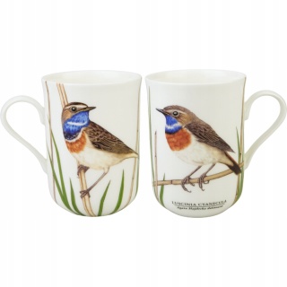 Kubek porcelanowy by Agata Hajdecka podróżniczek ptaki