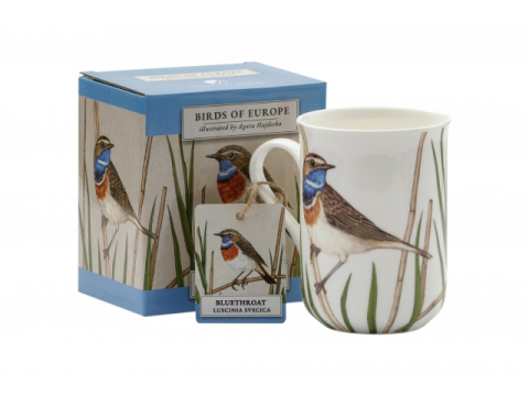 Kubek porcelanowy by Agata Hajdecka podróżniczek ptaki