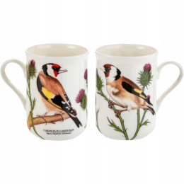 Kubek porcelana by Agata Hajdecka szczygieł ptaki prezent