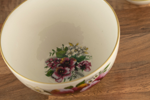 Miska ceramiczna bratki Mieroszów polska miseczka