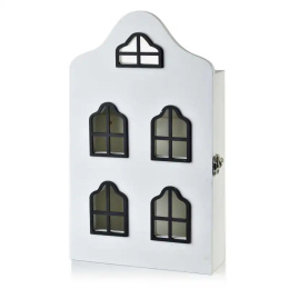 Skrzynka na klucze organizer stacy biała kamienica wieszak